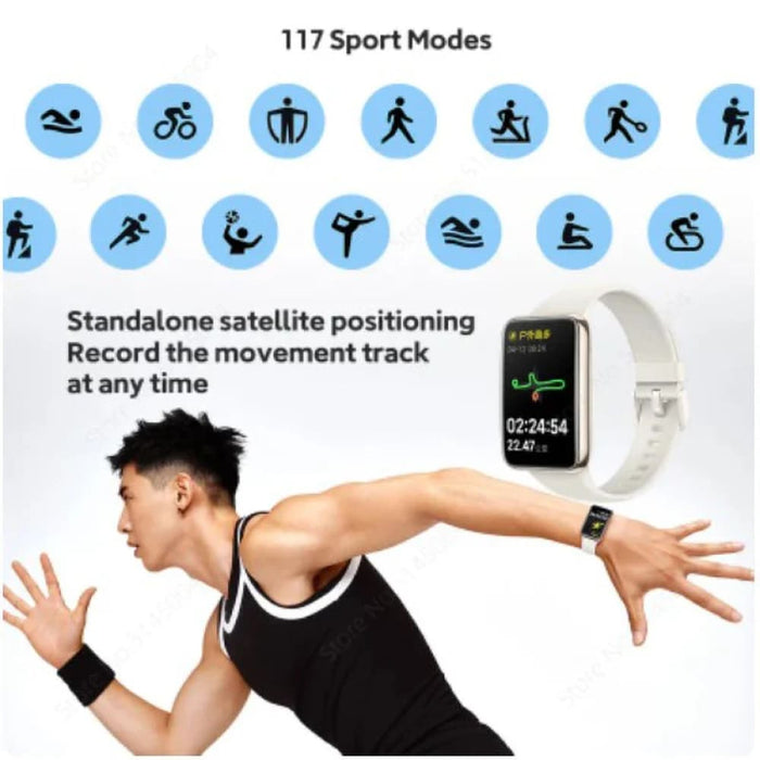 Gps Fitness Tracker With Amoled Screen And Blood Oxygen