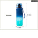 Gradient Colour Portable Water Bottle