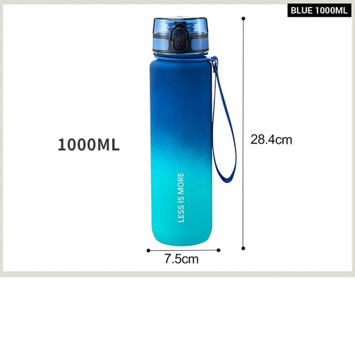 Gradient Colour Portable Water Bottle