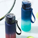 Gradient Colour Portable Water Bottle