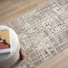 Grande Jacquard Rug Taupe 120x170
