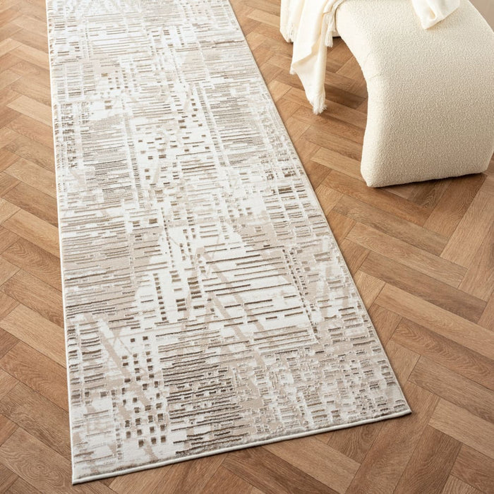 Grande Jacquard Rug Taupe 80x150
