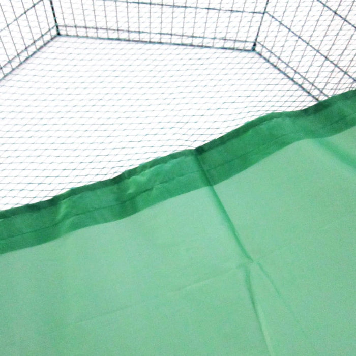 Green Net Cover for Pet Playpen 24in Dog Exercise Enclosure