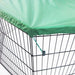 Green Net Cover for Pet Playpen 30in Dog Exercise Enclosure