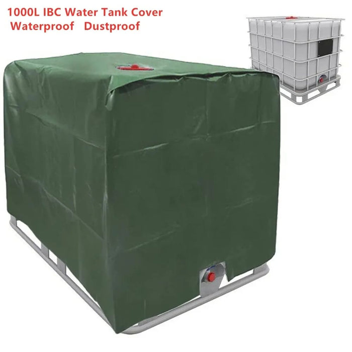 Ibc Green Water Tank Cover Ton Barrels Accessories 1000