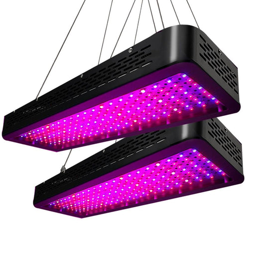 Greenfingers Set Of 2 Led Grow Light Kit Hydroponic System