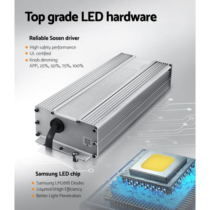 Goslash Picks Greenfingers 3000w Led Grow Light Full