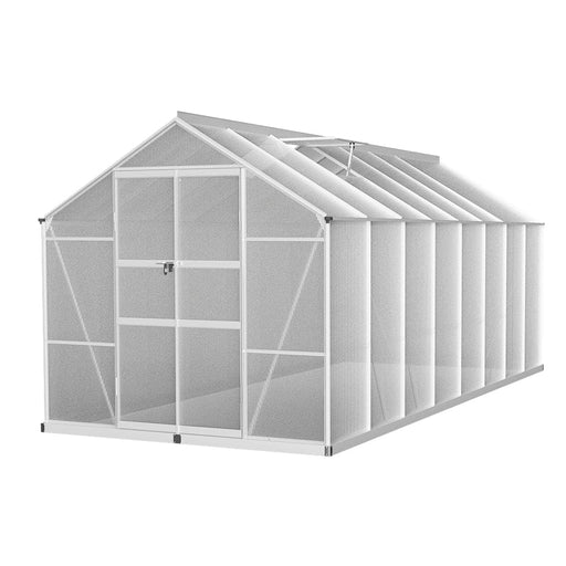 Greenfingers Aluminium Greenhouse Polycarbonate Green House