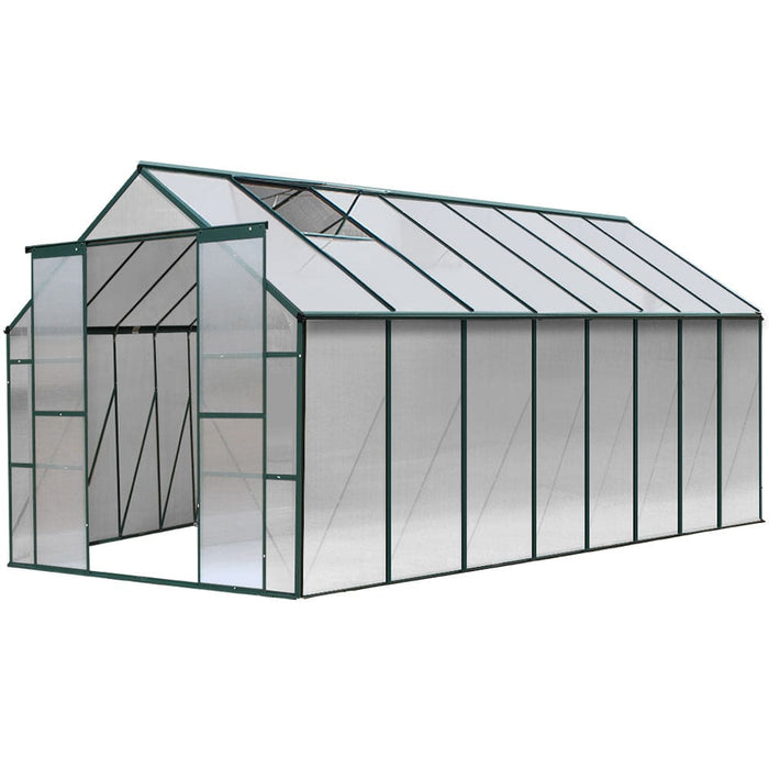 Greenfingers Aluminium Greenhouse Polycarbonate Green House