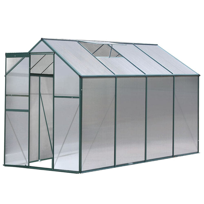 Greenfingers Aluminum Greenhouse Green House Garden Shed