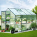 Greenfingers Aluminum Greenhouse Green House Garden Shed