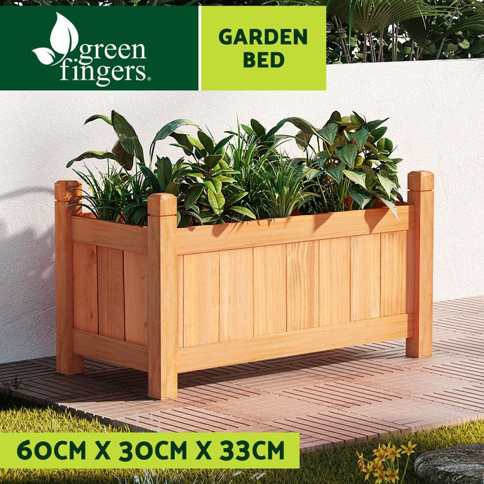 Greenfingers Garden Bed Raised Wooden Planter Box