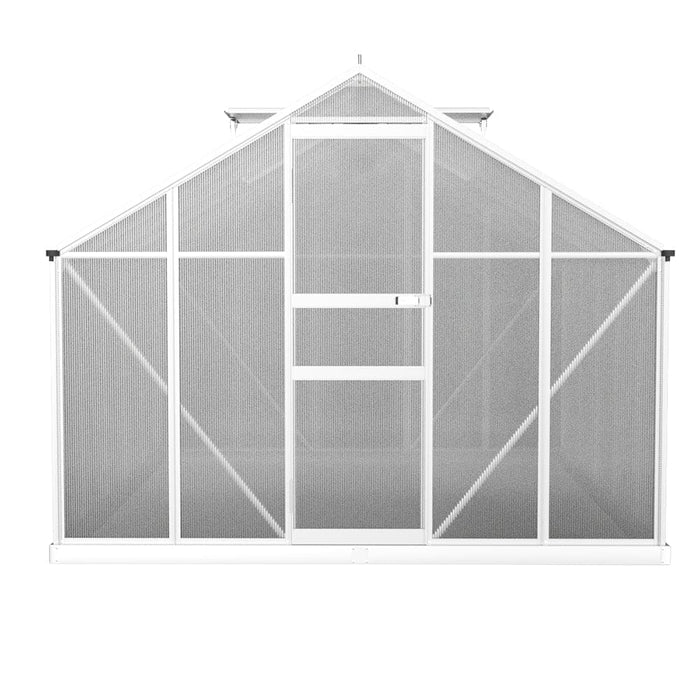 Greenfingers Greenhouse Aluminium Polycarbonate Green House