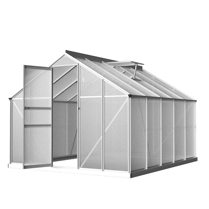 Greenfingers Greenhouse Aluminium Polycarbonate Green House