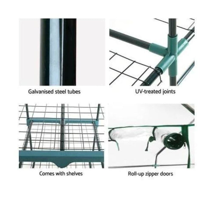 Greenfingers Greenhouse Garden Shed Tunnel Plant Green