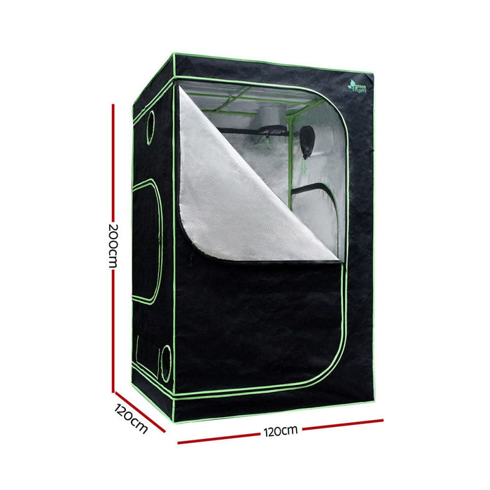 Greenfingers Grow Tent 1000w Led Light 120x120x200cm Mylar