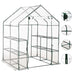 Greenhouse with 8 Shelves 143x143x195 Cm Alkoa