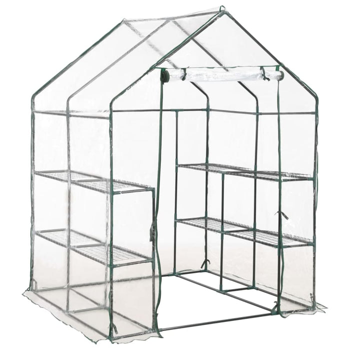 Greenhouse With 8 Shelves 143x143x195 Cm Alkoa