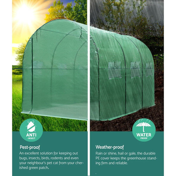 Greenhouse Garden Shed Green House 3x2x2m Greenhouses