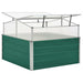 Greenhouse Green 100x100x77 Cm Galvanised Steel Aibxb