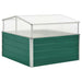 Greenhouse Green 100x100x77 Cm Galvanised Steel Aibxb