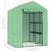 Greenhouse With Shelves Steel 143x143x195 Cm Anoli