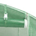 Greenhouse With Steel Frame Green 10 M² 5x2x2.3 m Tlabnp