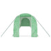 Greenhouse with Steel Frame Green 16 M² 8x2x2 m Tonnbok