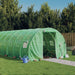 Greenhouse With Steel Frame Green 18 M² 6x3x2 m Tonnbab