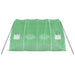 Greenhouse With Steel Frame Green 24 M² 6x4x2.85 m Tonnobp