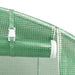 Greenhouse With Steel Frame Green 24 M² 8x3x2 m Tonnbao