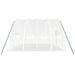 Greenhouse With Steel Frame White 24 M² 6x4x2.85 m Tonnool