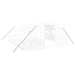 Greenhouse with Steel Frame White 24 M² 6x4x2 m Tonnbit