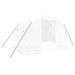 Greenhouse with Steel Frame White 6 M² 3x2x2 m Tlabik