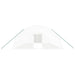 Greenhouse With Steel Frame White 60 M² 10x6x2.85 m Tonnook