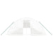 Greenhouse With Steel Frame White 70 M² 14x5x2.3 m Tonnbkk