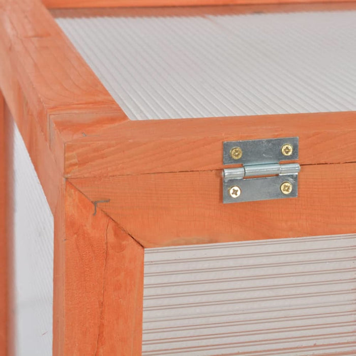 Greenhouse Wood 75x47x109 Cm Oiblal