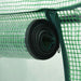 Greenhouse with Zippered Door 200x80x170 Cm Alkol