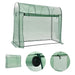 Greenhouse with Zippered Door 200x80x170 Cm Alkol