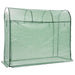 Greenhouse with Zippered Door 200x80x170 Cm Alkol