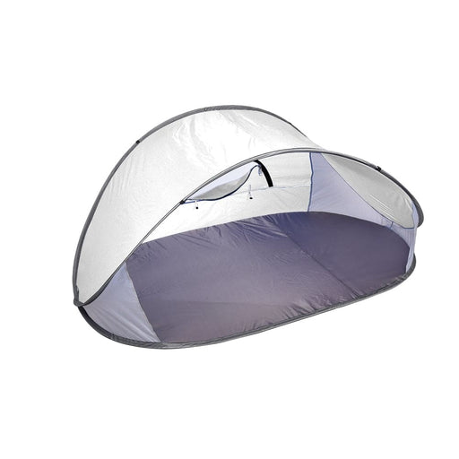 Pop Up Grey Camping Tent Beach Portable Hiking Sun Shade