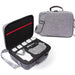 Grey Canvas Single Shoulder Storage Bag Shockproof