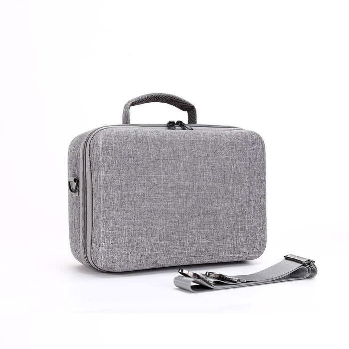 Grey Canvas Single Shoulder Storage Bag Shockproof