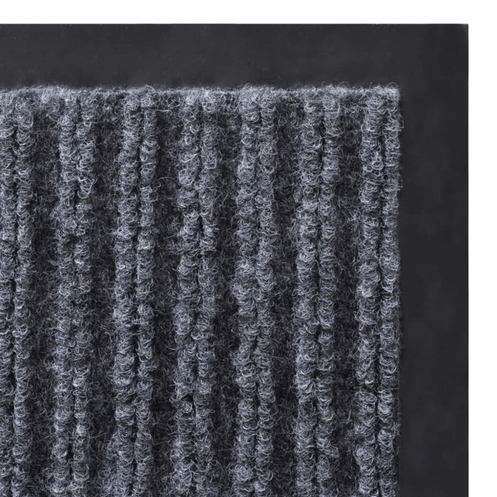 Grey Pvc Door Mat 90 x 60 Cm Xaoxia