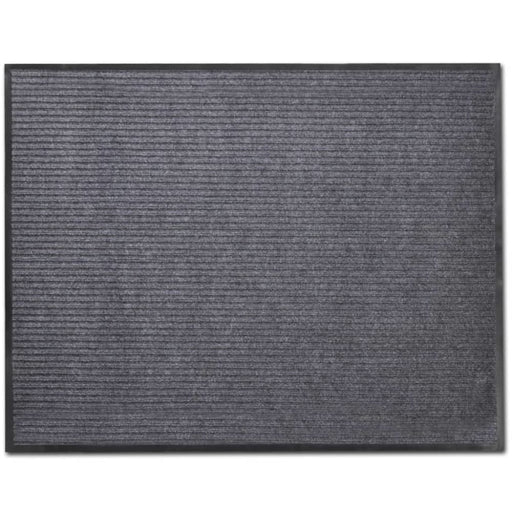 Grey Pvc Door Mat 90 x 60 Cm Xaoxia