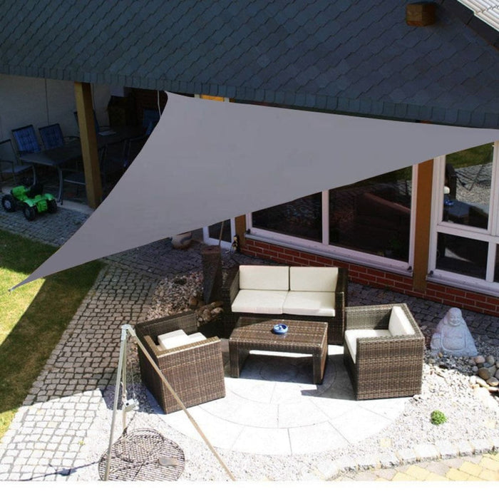 Grey Hdpe Car Shed Sunshade Net Garden Pavilion Sail