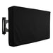 Grey Outdoor Tv Screen Cover Weatherproof Universal