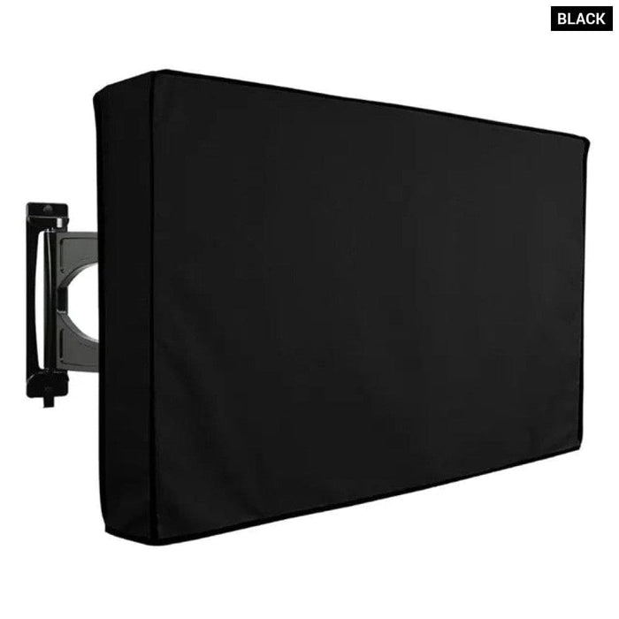 Grey Outdoor Tv Screen Cover Weatherproof Universal