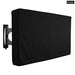 Grey Outdoor Tv Screen Cover Weatherproof Universal