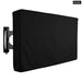 Grey Outdoor Tv Screen Cover Weatherproof Universal
